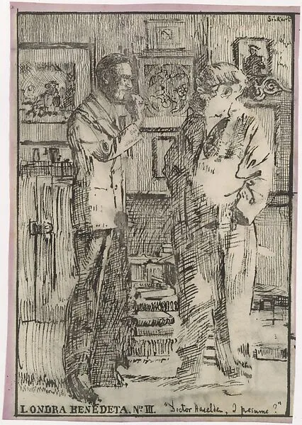 Londra Benedeta Number III, "Doctor Haselden, I Presume?" — Walter Richard Sickert