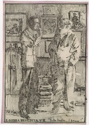 Londra Benedeta Number III, "Doctor Haselden, I Presume?"