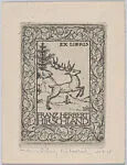 Ex Libris Franz Herbert Hirschland — Marcus Behmer