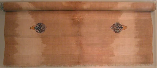 Large Cover with Four Trees of Life Inhabited by Rabbits and Birds