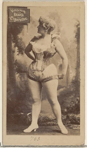 Card 763, from the Actors and Actresses series (N45, Type 2) for Virginia Brights Cigarettes