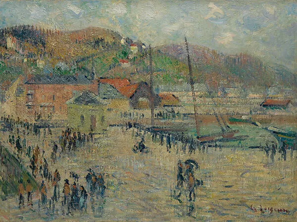 Le Grand Quai, Fécamp — Gustave Loiseau