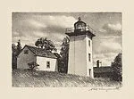 Miniature Lighthouse, Hospital Point — Stow Wengenroth