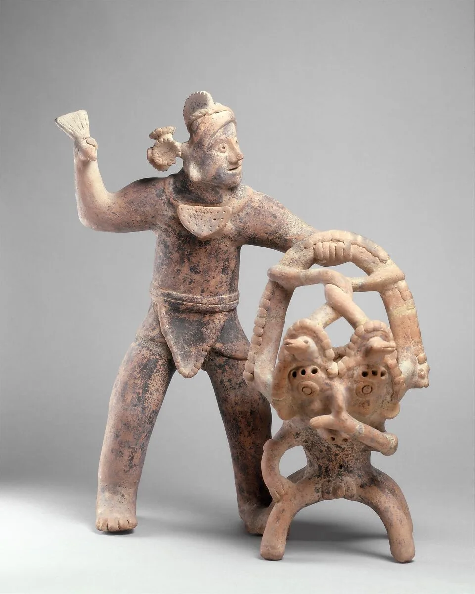 Figure with Incense Burner — Unknown