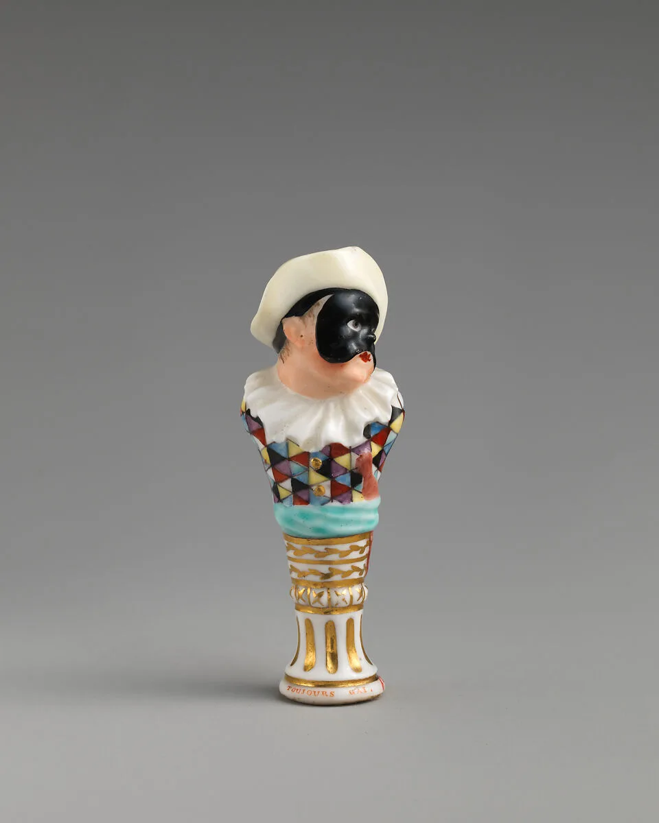 Bust of Harlequin — Derby Porcelain Manufactory