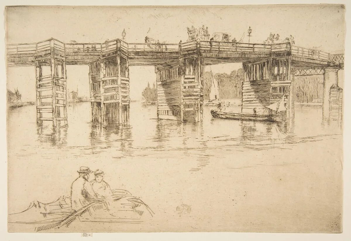 Old Putney Bridge — James McNeill Whistler