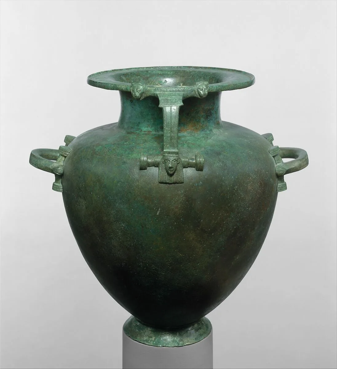 Bronze hydria (water jar) — Unknown