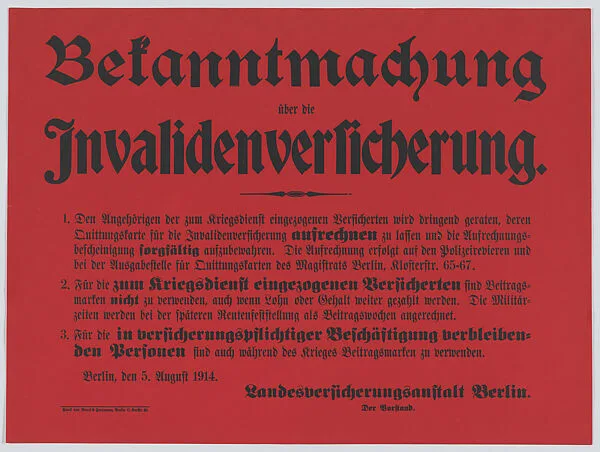 Bekanntmachung — Anonymous