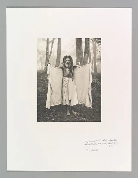 Durgananda Brahmachari, Mirgasthali, Pashupatinath, Kathmandu, Nepal — Kevin Bubriski