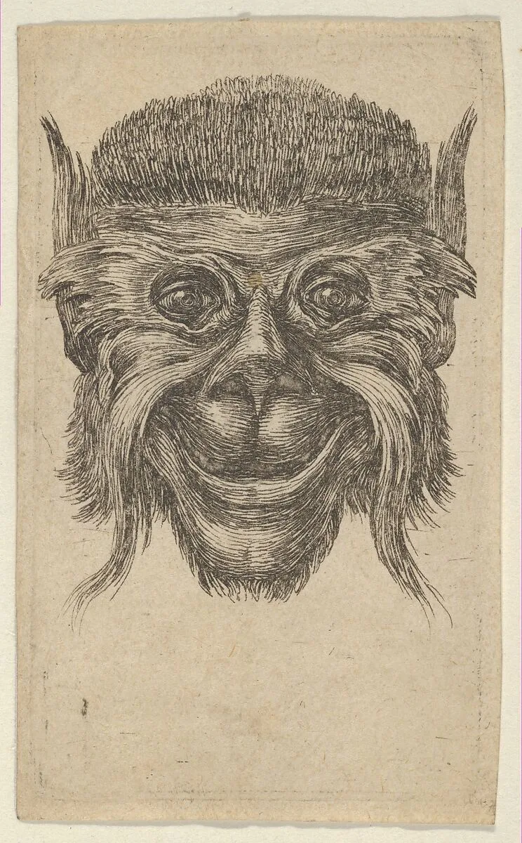 Monkey Mask, from Divers Masques — François Chauveau|Jacques Van Merlen