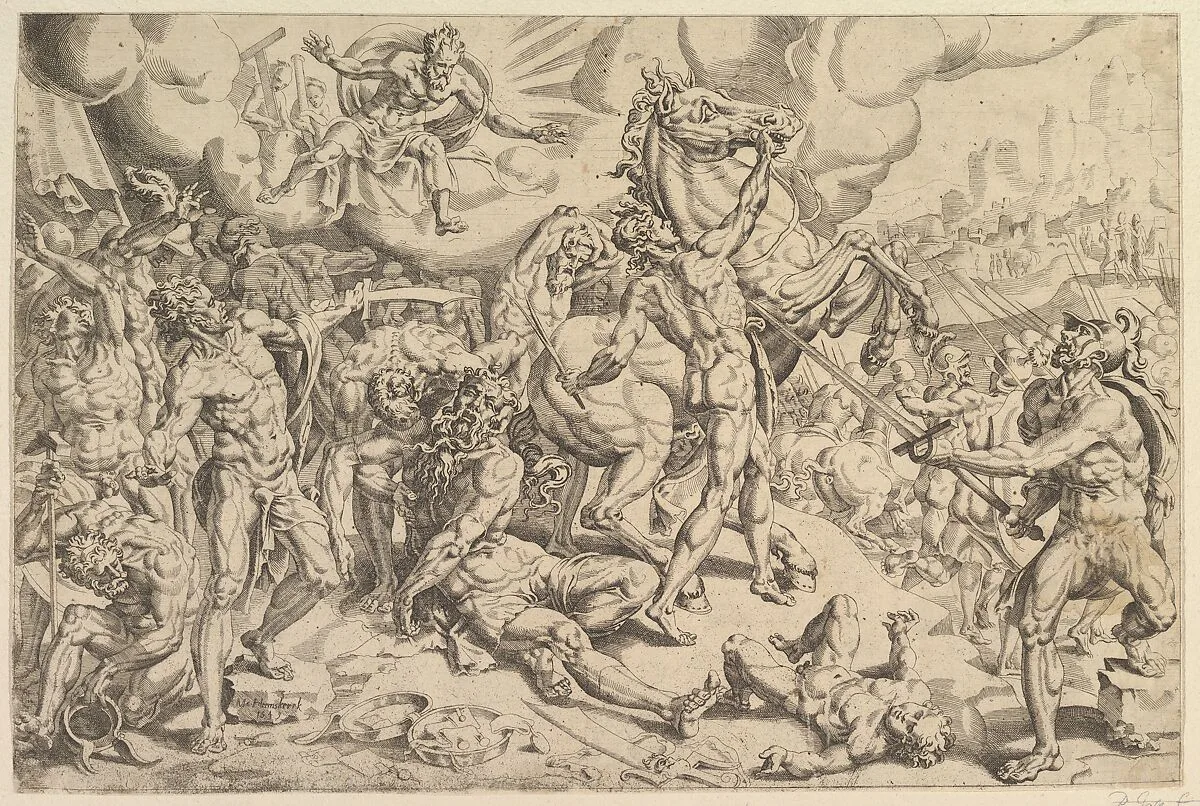 The Conversion of Saul — Maarten van Heemskerck|Dirck Volckertsz Coornhert
