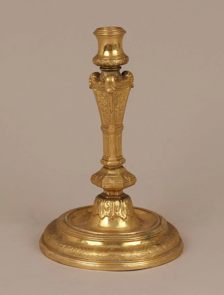 Candlestick — Johann Ludwig Biller|Johann Jakob Wald|Elkington & Co.