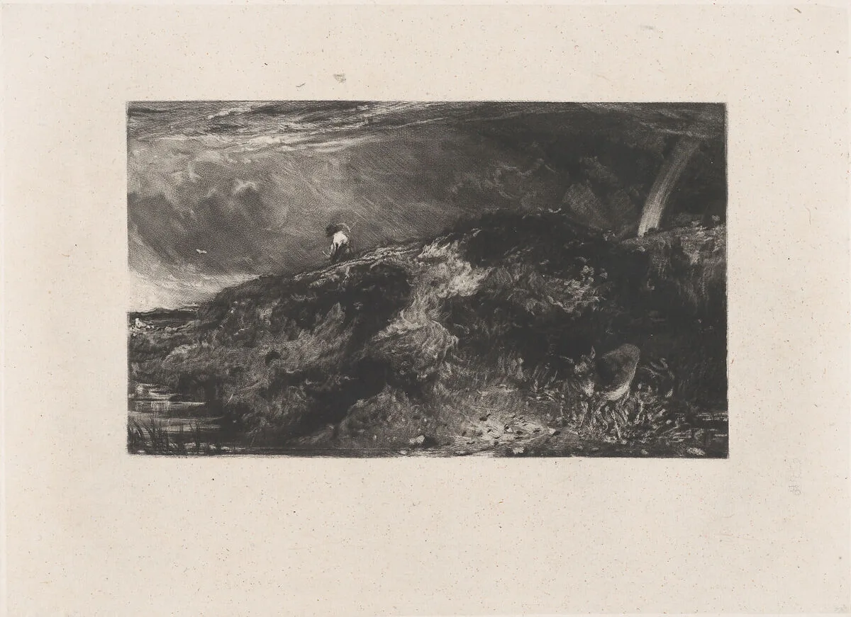 Hampstead Heath — David Lucas|John Constable
