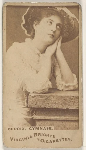 Depoix, Gymnase, from the Actors and Actresses series (N45, Type 1) for Virginia Brights Cigarettes
