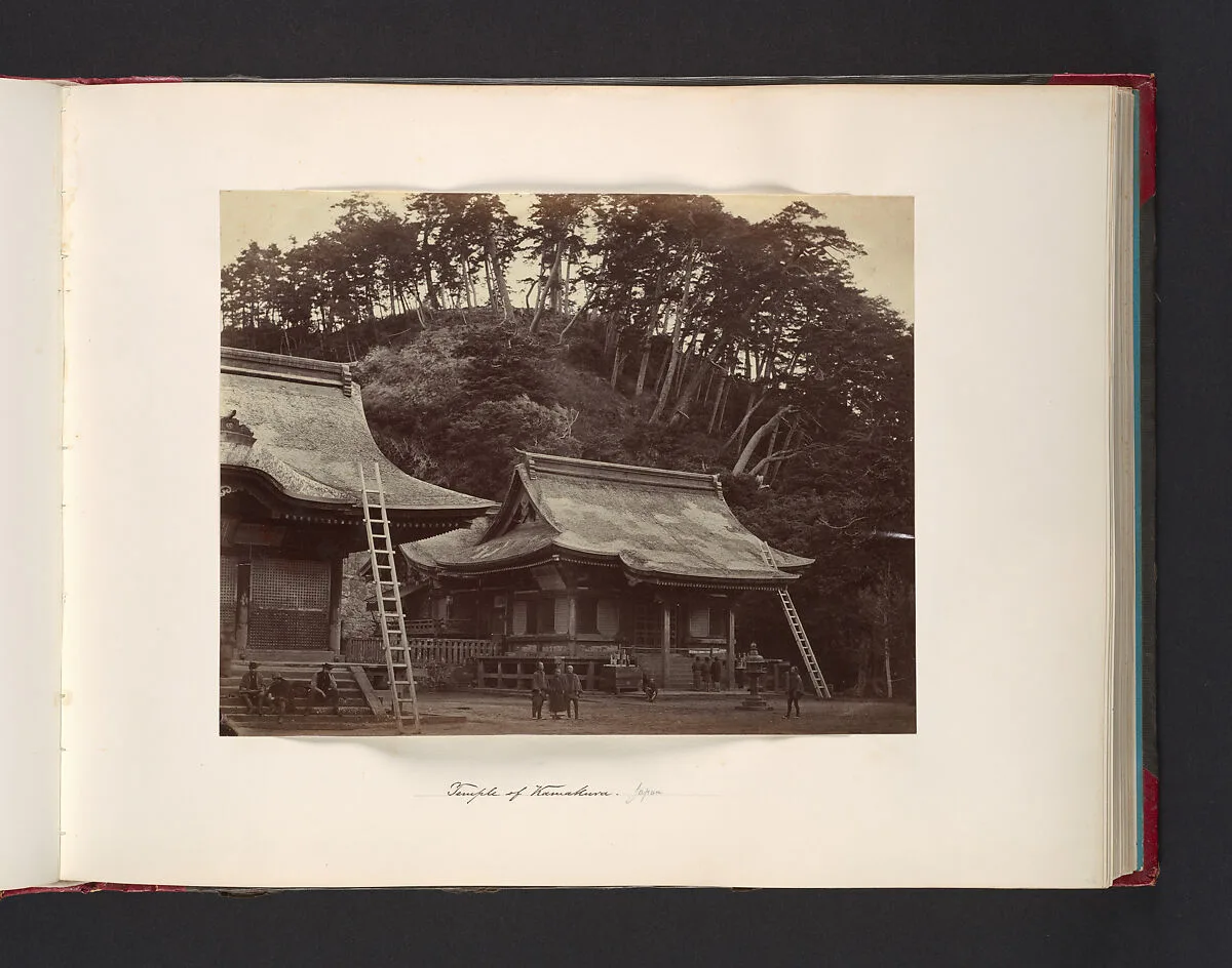 Temple of Kamakura, Japan — John Thomson