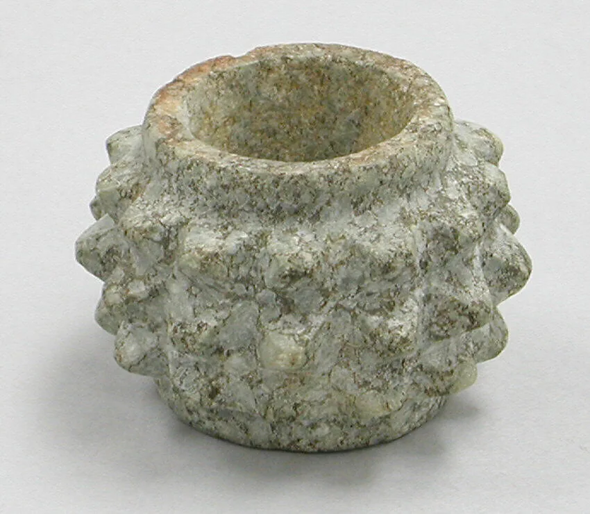 Stone Mace Head with Spikes — Unknown