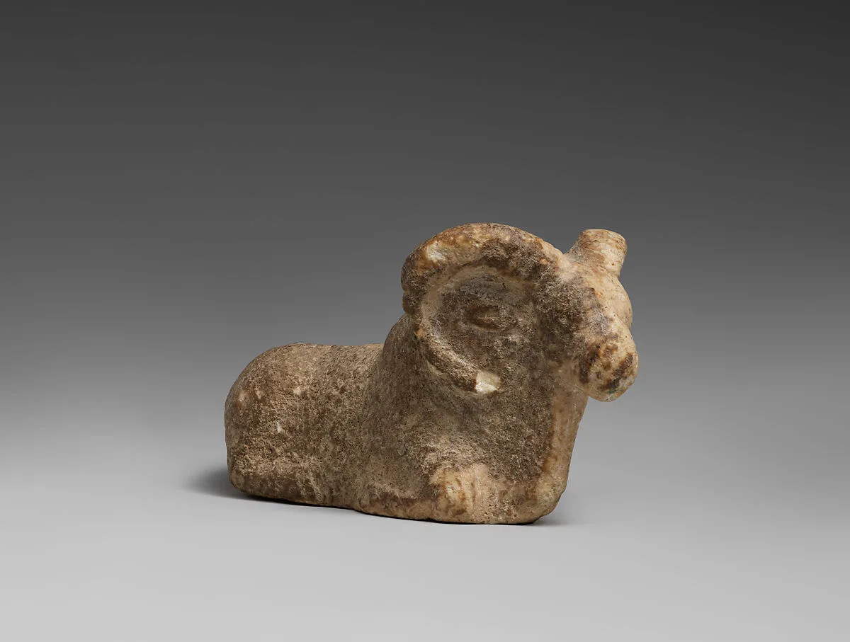 Reclining mouflon — Unknown
