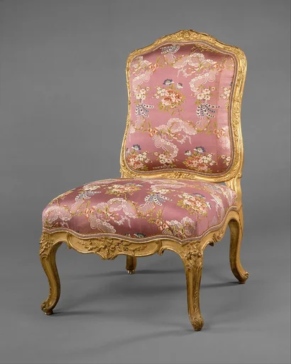 Pair of side chairs (chaises à la reine)