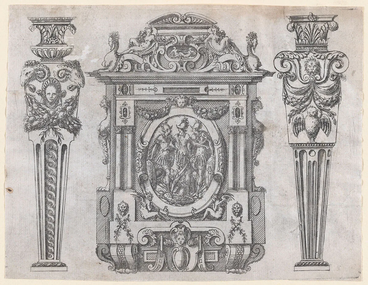 Furniture Design — Jacques Androuet Du Cerceau