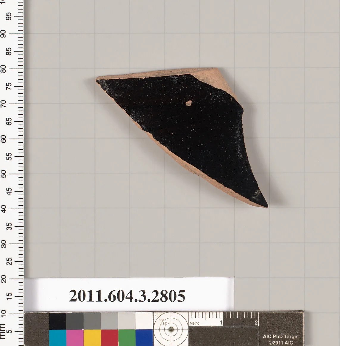 Terracotta fragment of an olpe (jug)? — Unknown