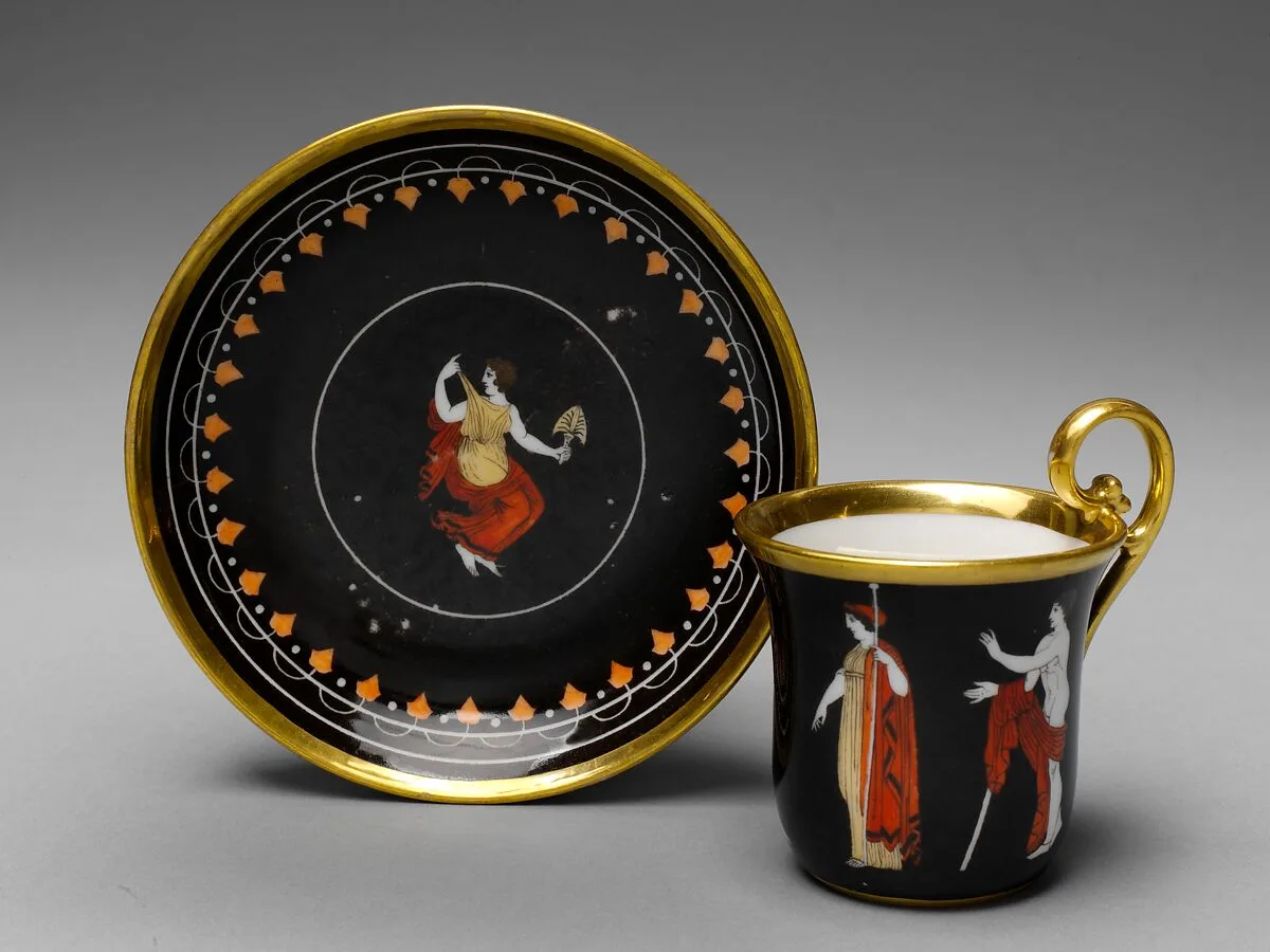 Cup and saucer — Dagoty