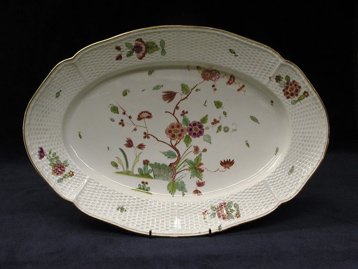Platter — Frankenthal Porcelain Manufactory