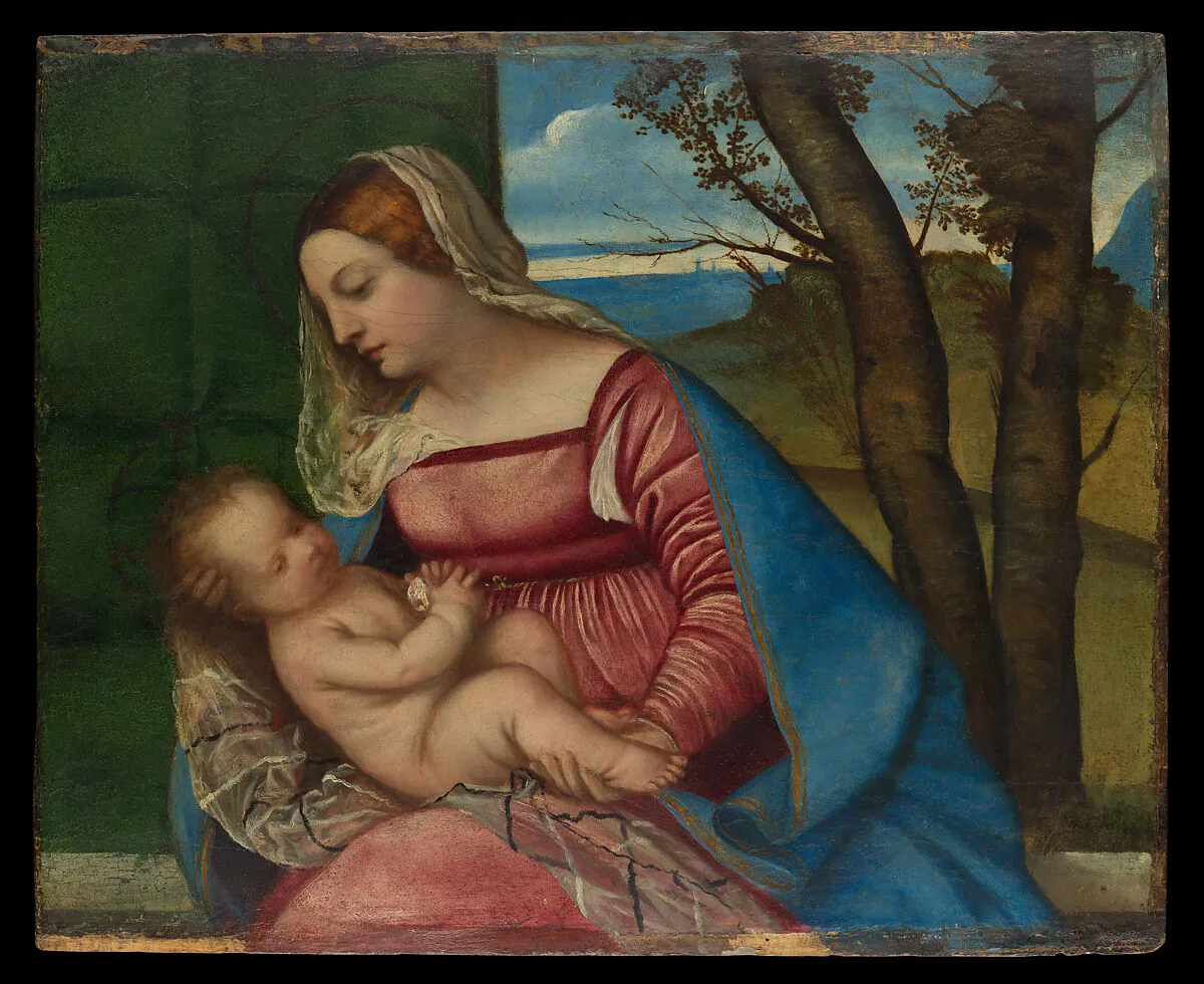 Madonna and Child — Titian (Tiziano Vecellio)