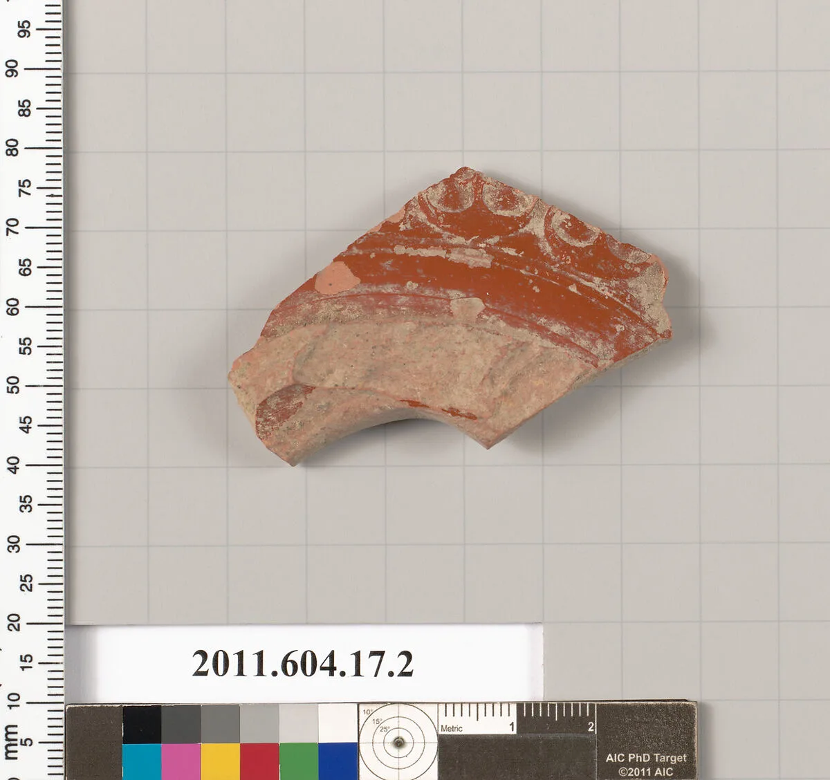 Terracotta fragment of a bowl? — Unknown