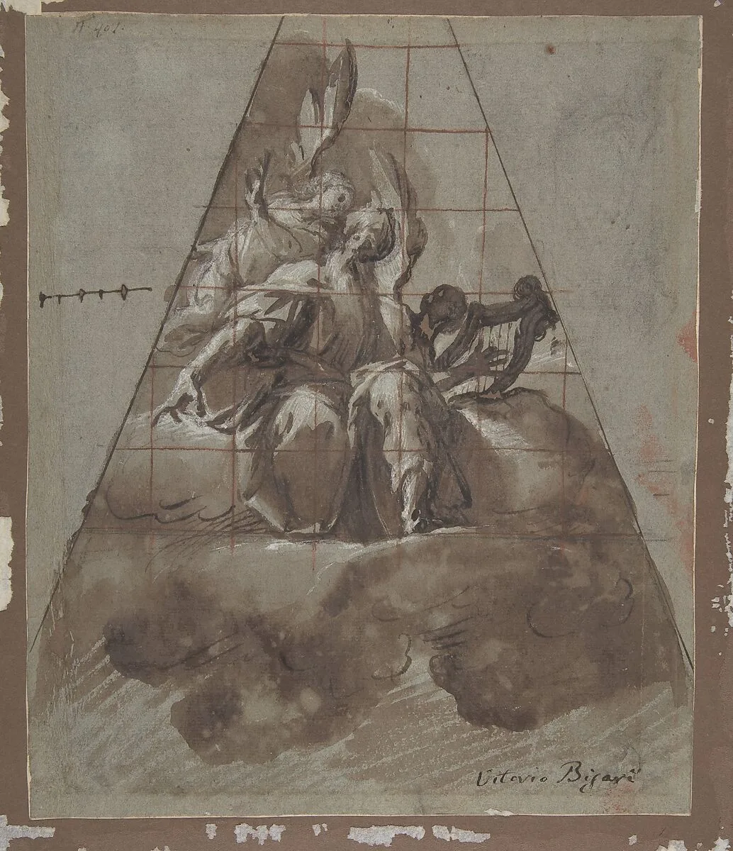 King David with Angels — Morazzone (Pier Francesco Mazzucchelli)