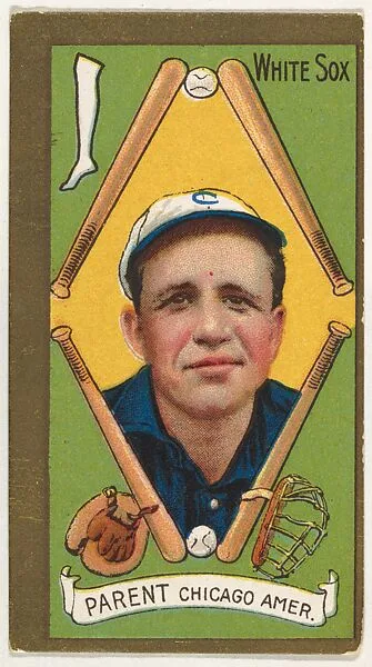 Parent, Chicago White Sox, American League, from the "Baseball Series" (Gold Borders) set (T205) issued by the American Tobacco Company — American Tobacco Company