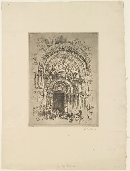 Porta San Marco, Venice — John Marin|Roullier Galleries