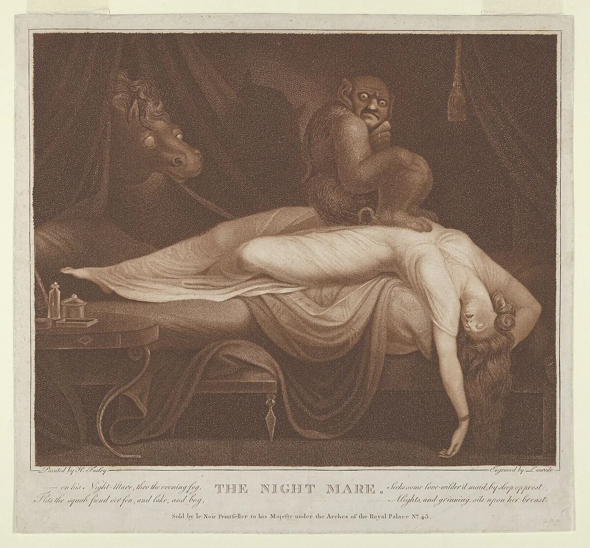 The Night Mare — Laurede|Lenoir|Henry Fuseli