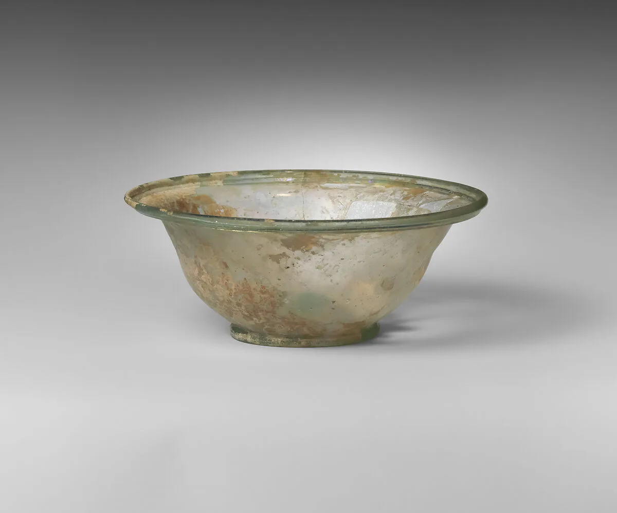 Glass bowl — Unknown