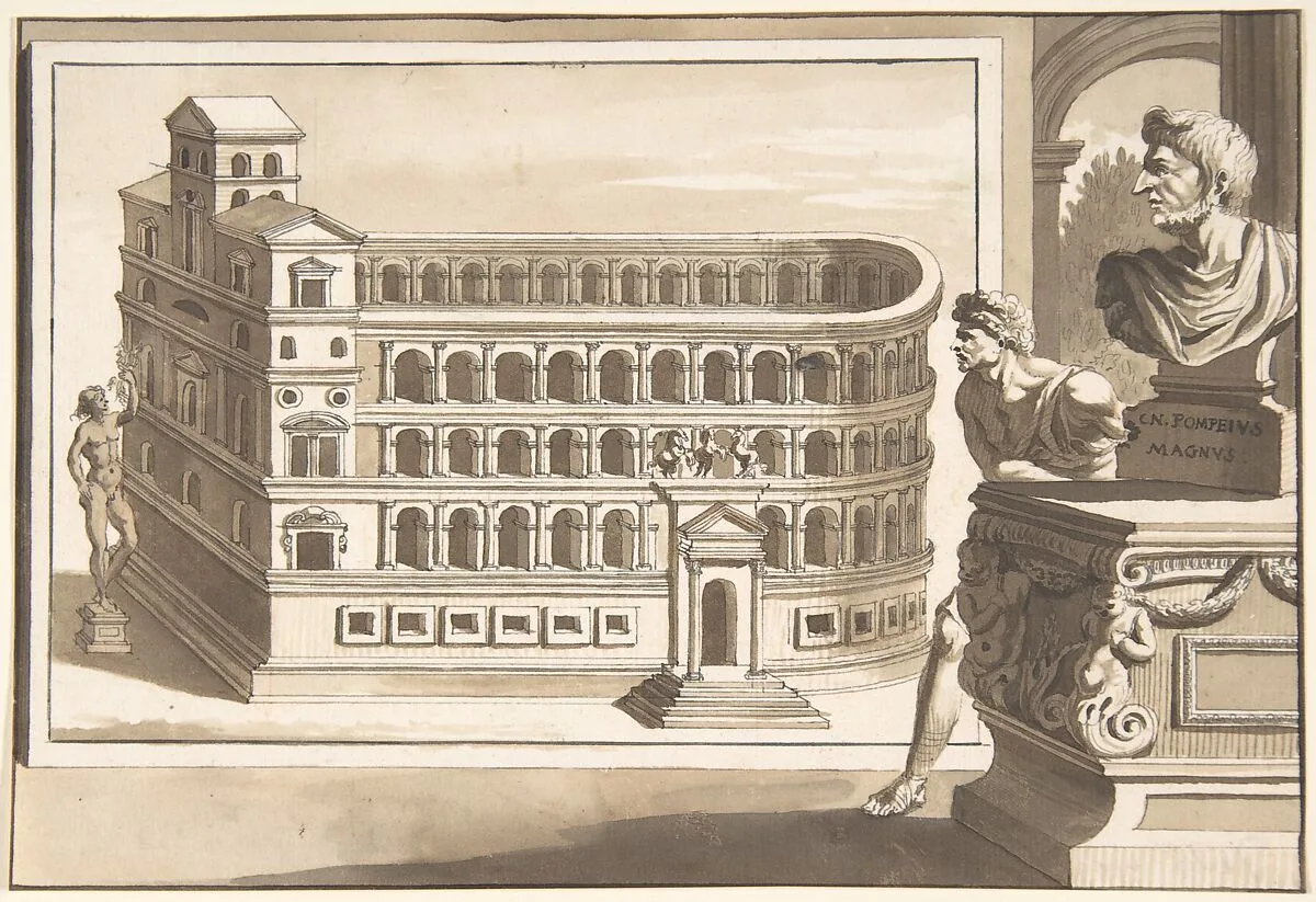 A Reconstruction of the Theatre of Pompey — Jan Goeree