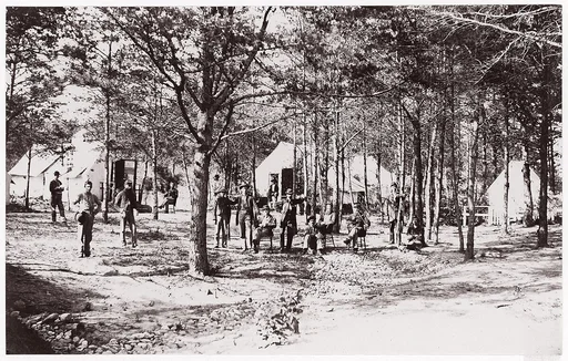 [Convalescent Camp near Alexandria, Virginia]