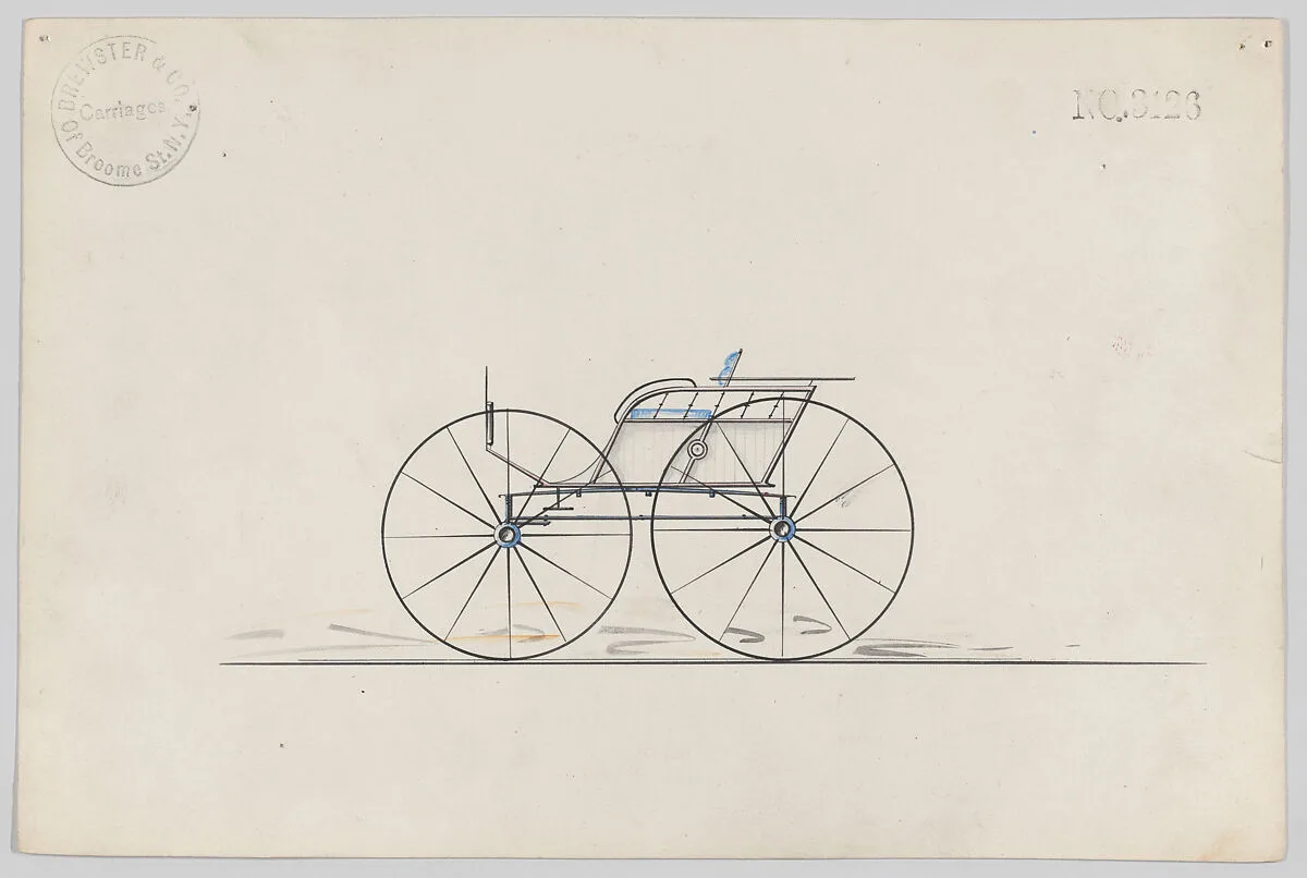 Game Wagon, #3126 — Brewster & Co.