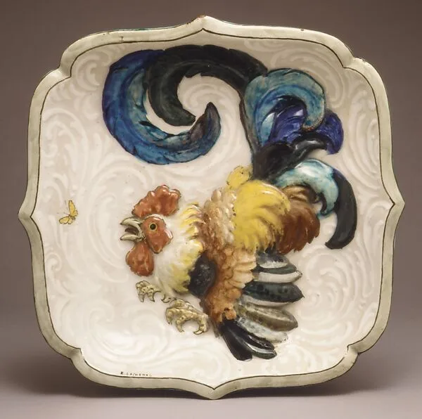 Dish — Edmond Lachenal
