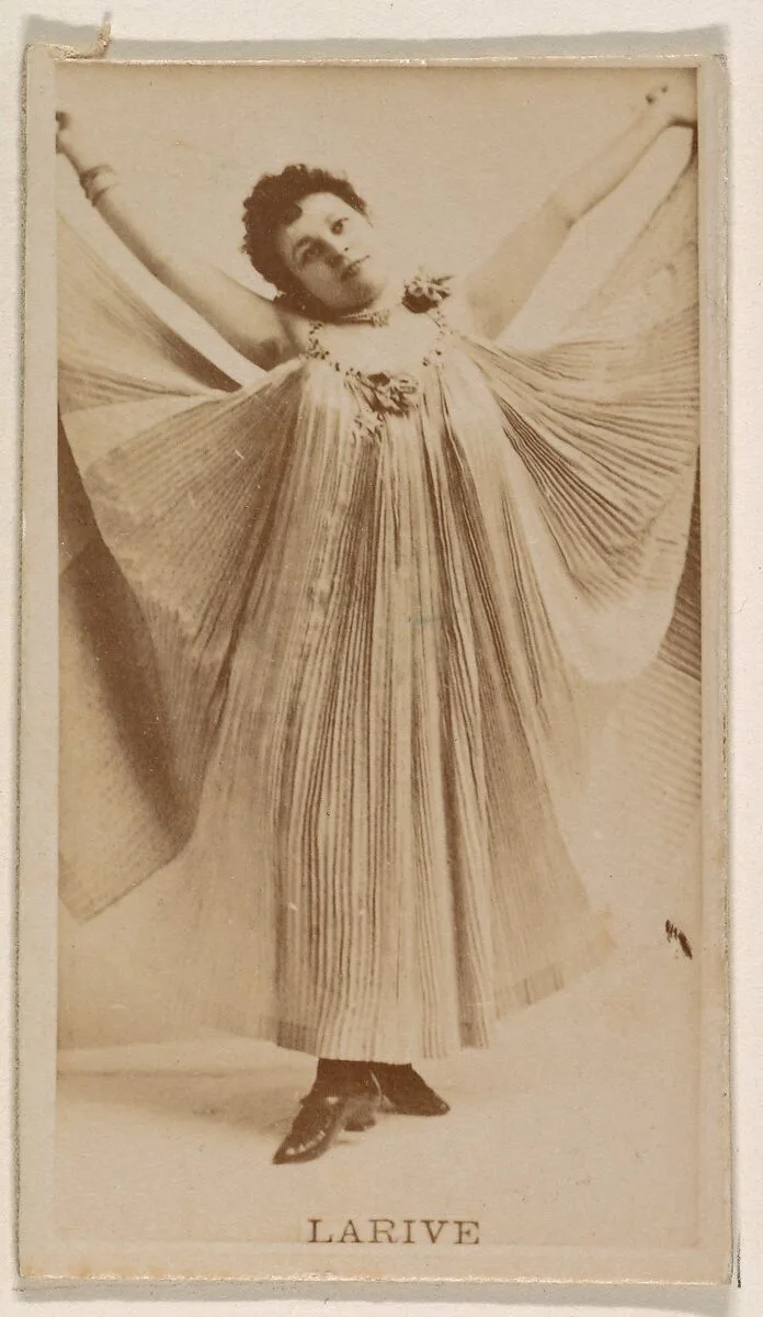 Larive, from the Actresses series (N245) issued by Kinney Brothers to promote Sweet Caporal Cigarettes — Kinney Brothers Tobacco Company