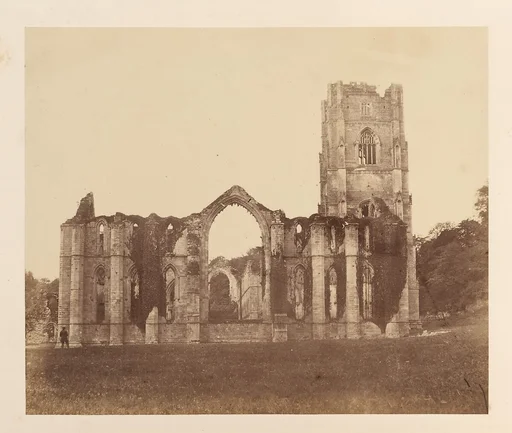 Fountains Abbey.  The Chapel of the Nine Alters, Exterior