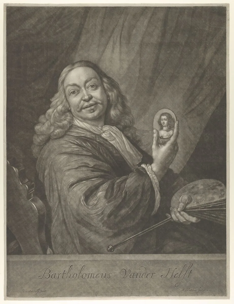 Bartholomeus van der Helst — Abraham Blooteling|Bartholomeus van der Helst