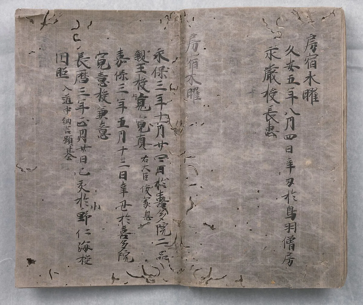 灌頂曜宿事|Ordination and Star Signs — Unknown