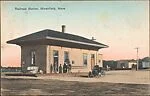 Railroad Station, Marshfield, Mass.