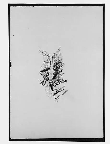 Waterfall (from "Splendid Mountain Watercolours" Sketchbook) — John Singer Sargent