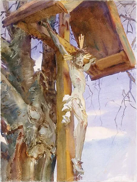 Tyrolese Crucifix — John Singer Sargent