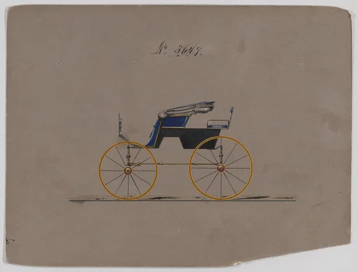 Design for Stanhope Phaeton, no. 3649