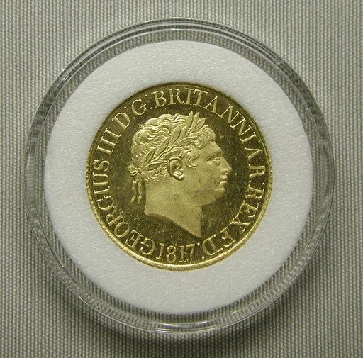 Proof sovereign of George III