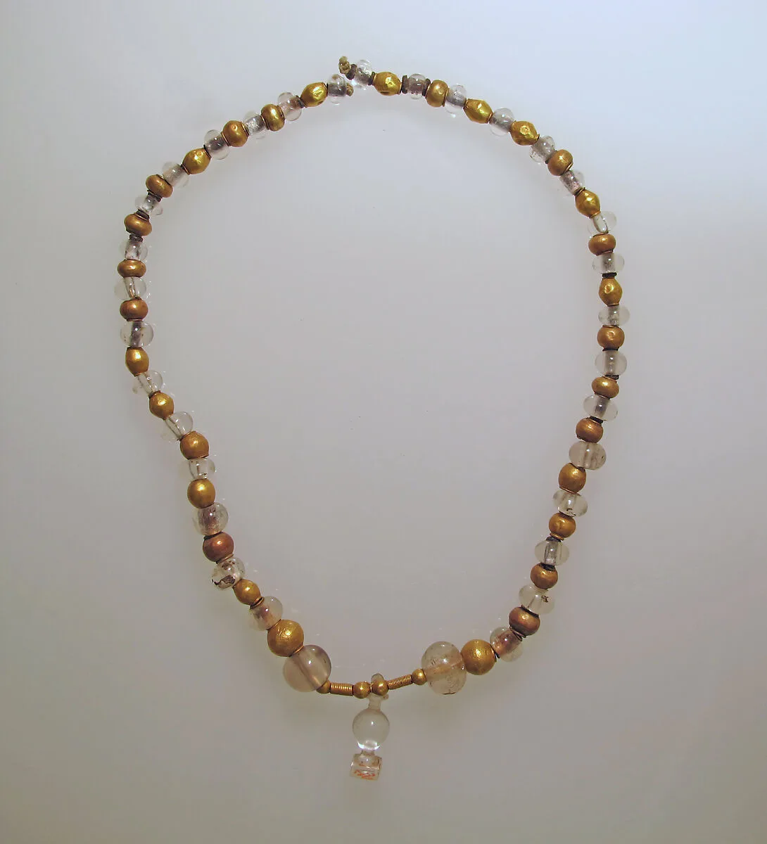 Necklace with crystal beads — Unknown
