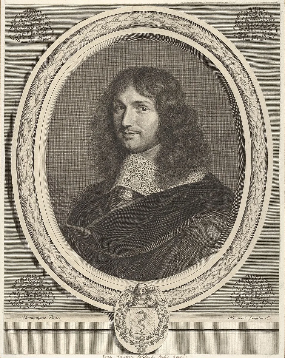 Jean-Baptiste Colbert — Robert Nanteuil|Philippe de Champaigne