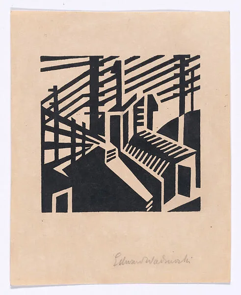 Platelayers' Sheds — Edward Alexander Wadsworth