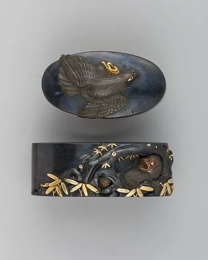 Sword-Hilt Collar and Pommel (Fuchigashria)